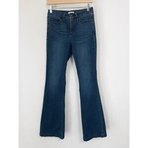 Sofia Jeans Melisa Flare Women’s High Rise Blue Denim Stretch Bootcut Retro sz 2
